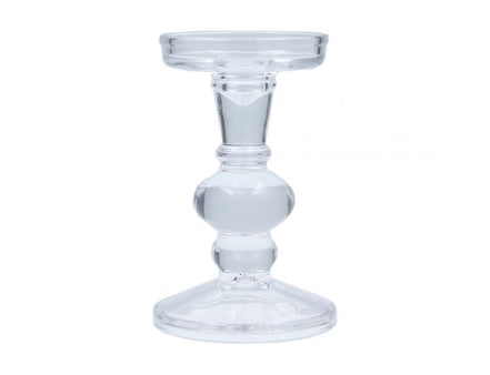 Glass Ball Candlestick, Small