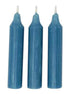 Danish Short Candle Dusty Blue