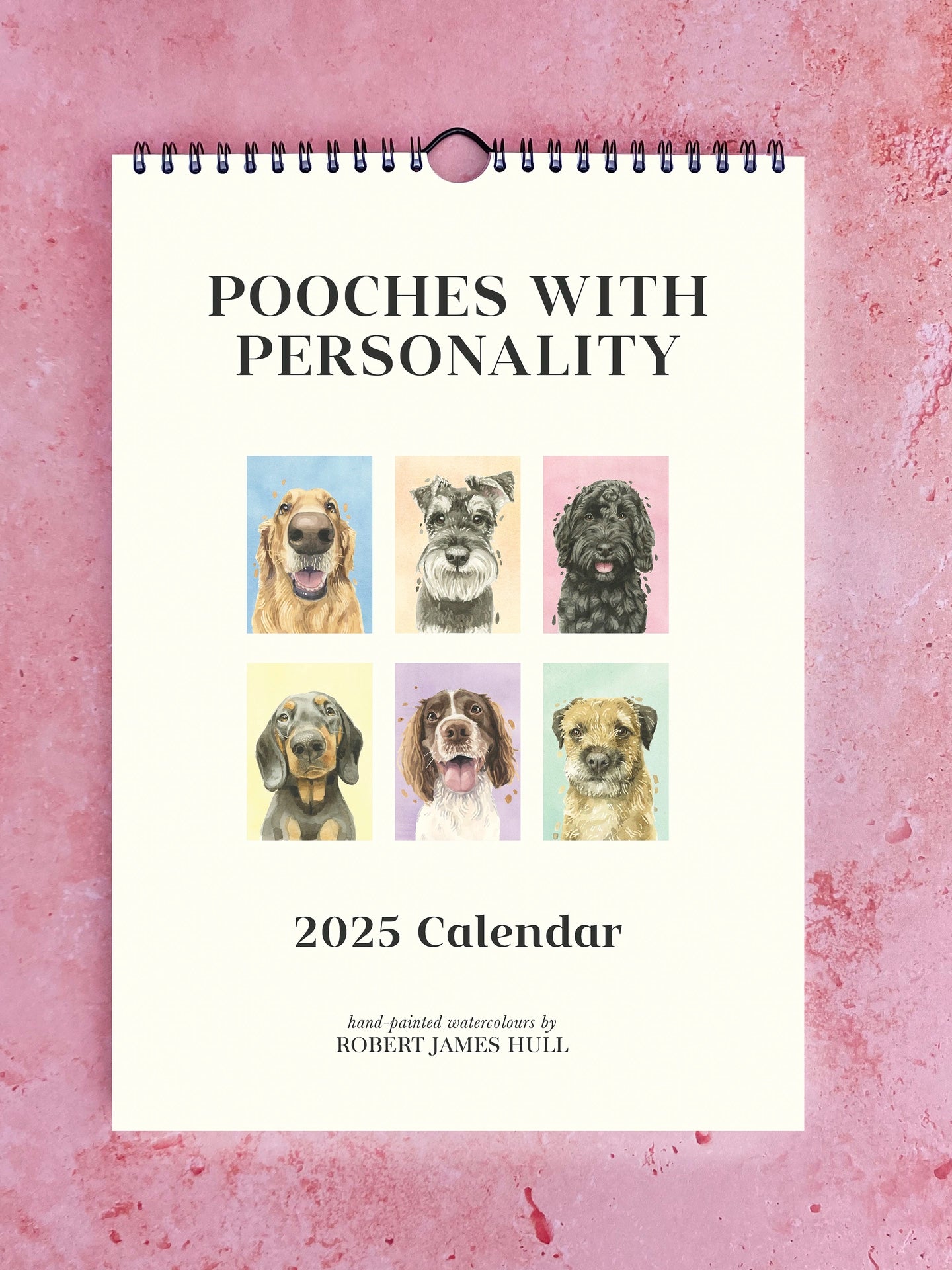 Pooches with Personality 2026 Watercolour Calendar