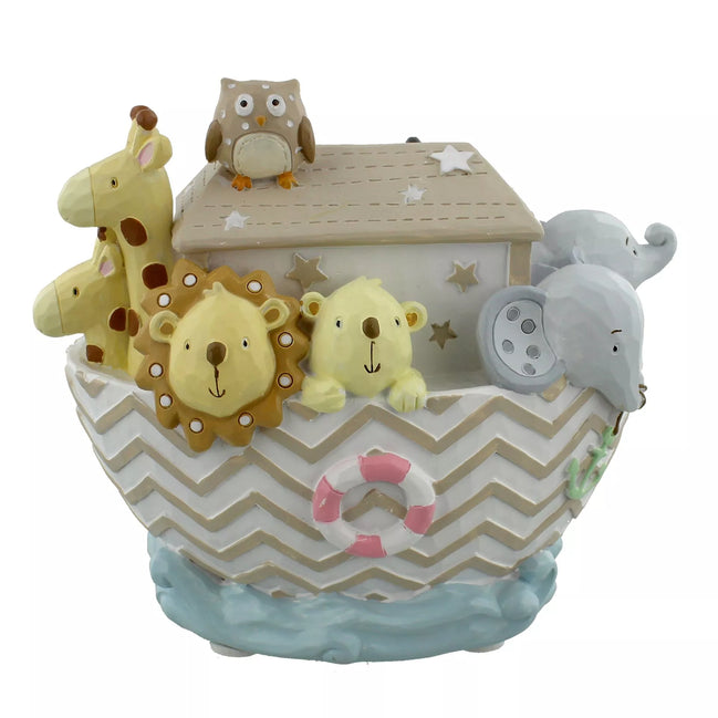 Noahs Ark Resin Money Box - Boat