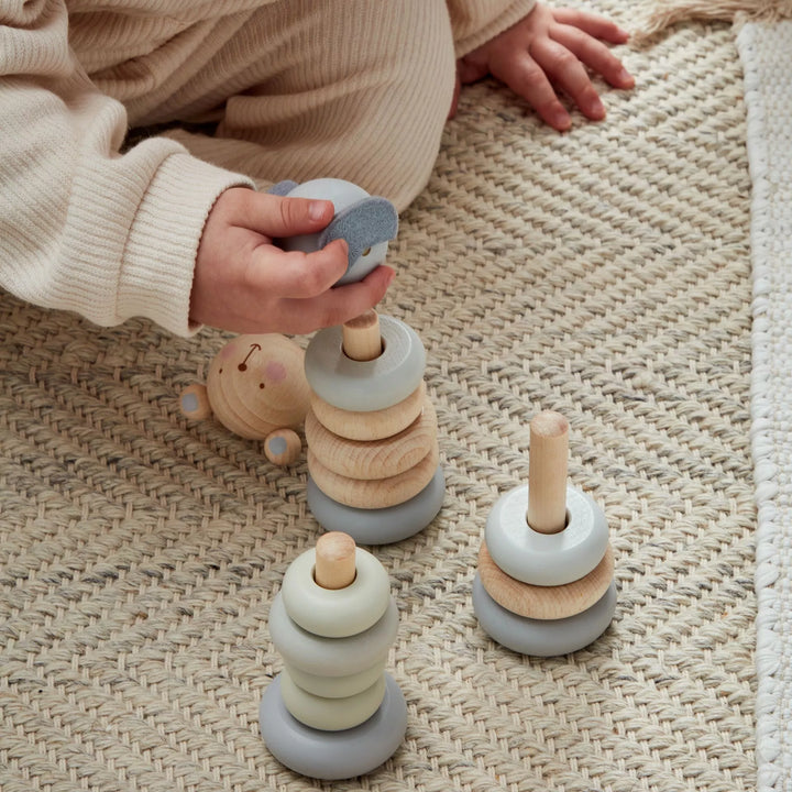 Wooden Tower Stacking Game