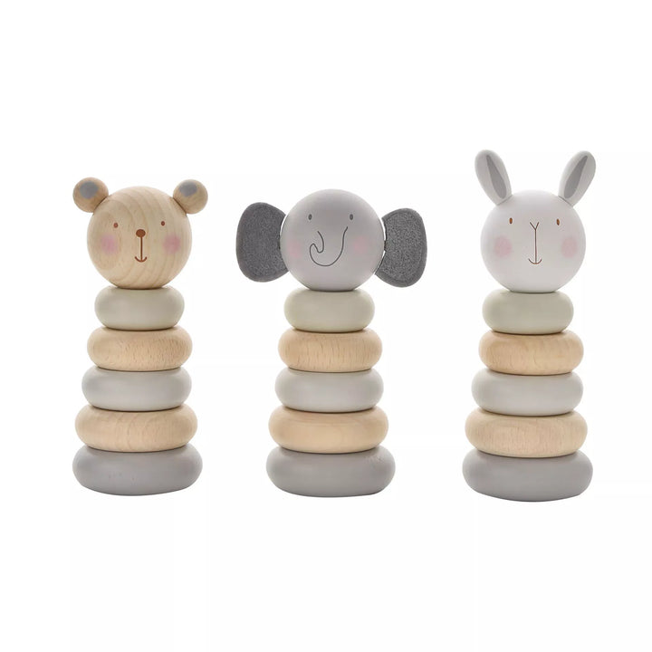 Wooden Tower Stacking Game