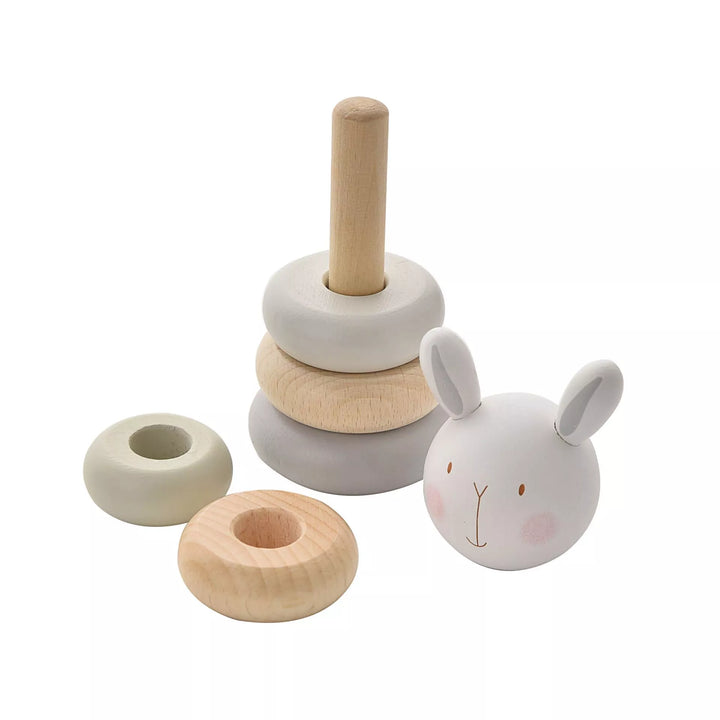 Wooden Tower Stacking Game