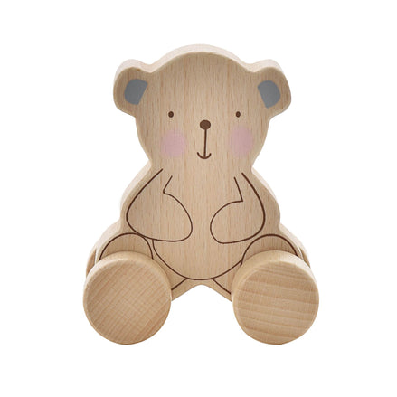 Wooden Toy Push Animals
