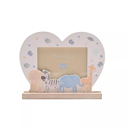 Petit Cheri Animals Heart Frame 6' x 4'