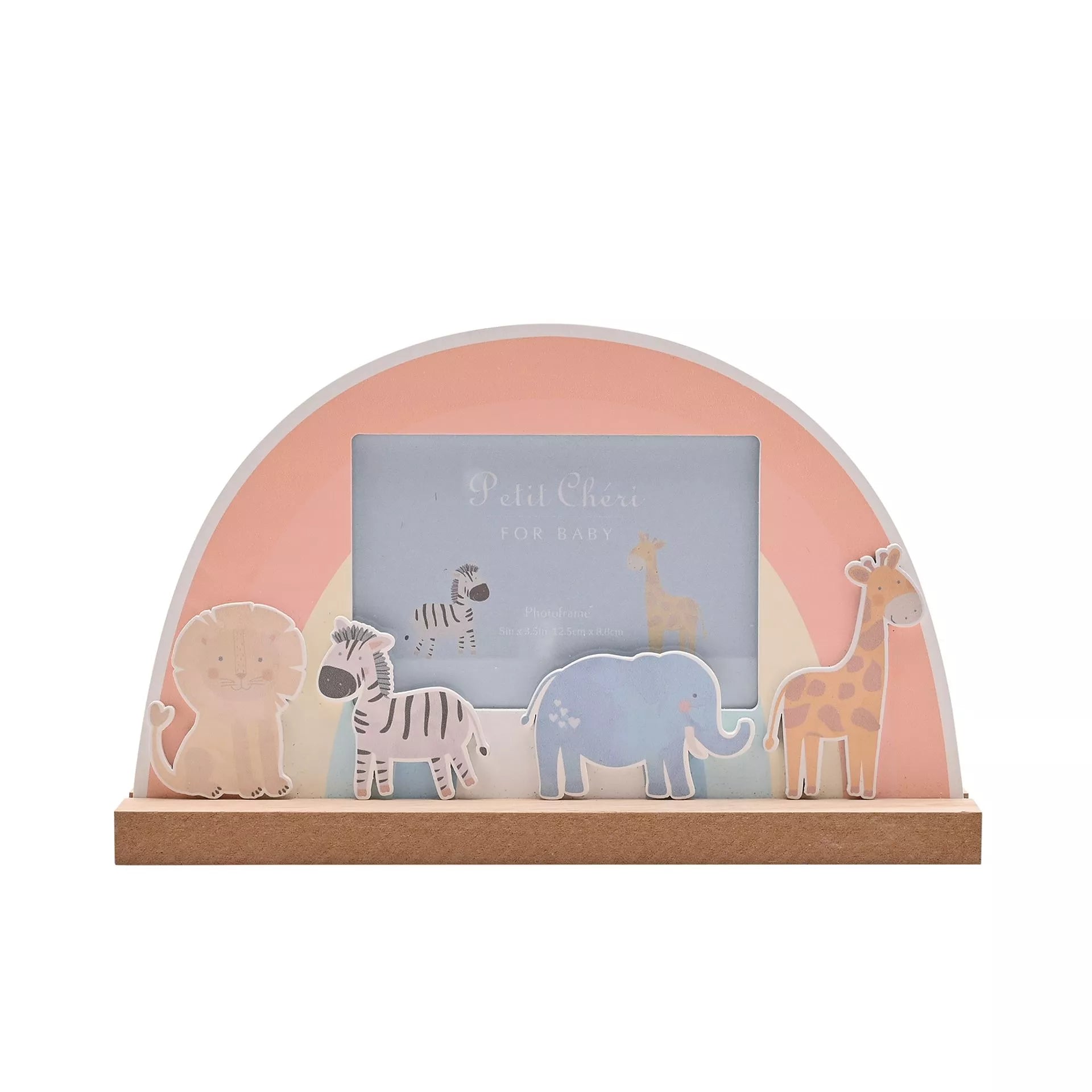 Petit Cheri Animal Rainbow Frame