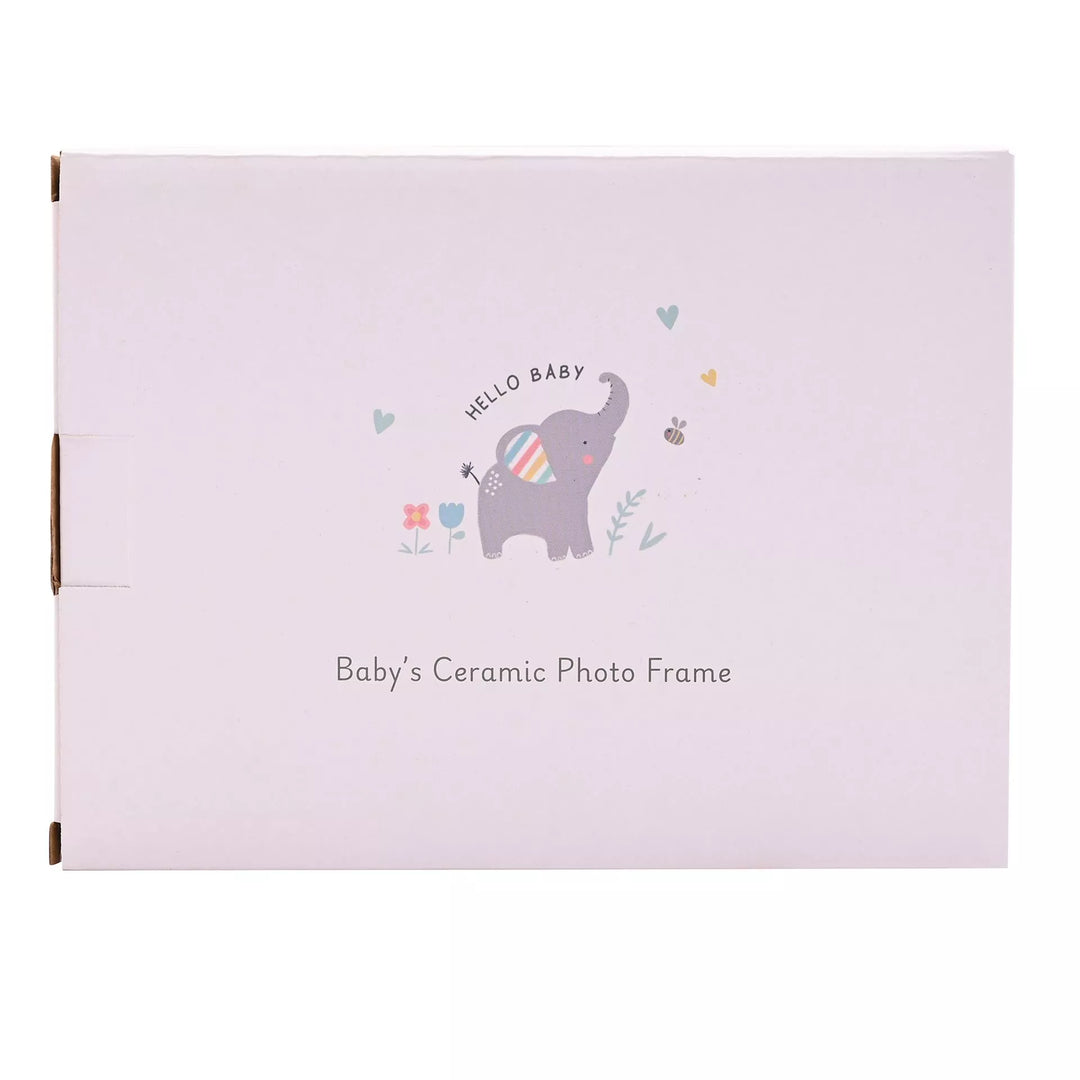 Baby Boy Ceramic Photo Frame