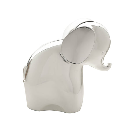 Silver Plated Elephant Money Box