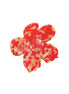 Large Daisy Claw Clip In Red & Yellow