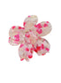 Large Daisy Claw Clip In White & Pink