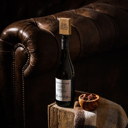 Oak Bottle Stopper - Wine