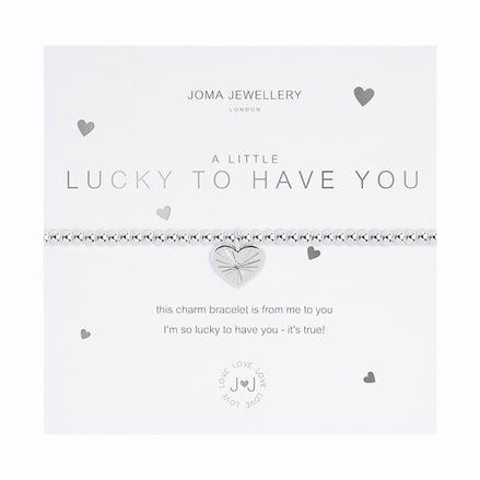 A Little Lucky To Have You Bracelet