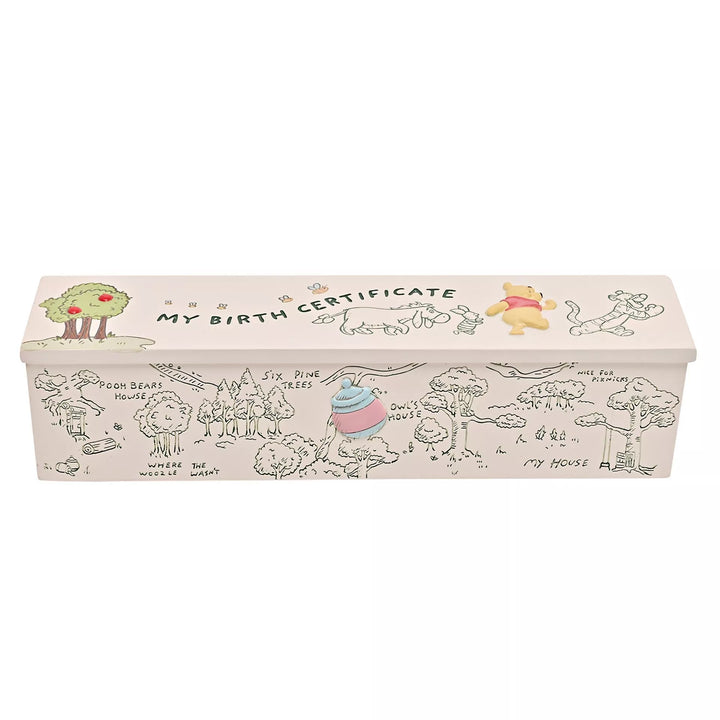 Disney Winnie The Pooh Birth Certificate Tube
