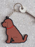 Keyring - Cockapoo / Labradoodle (Chocolate)