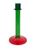 Candle Holder Red and Green 19cm