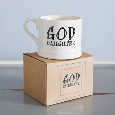 Baby Mug - Godson & Goddaughter: Goddaughter mug: Small