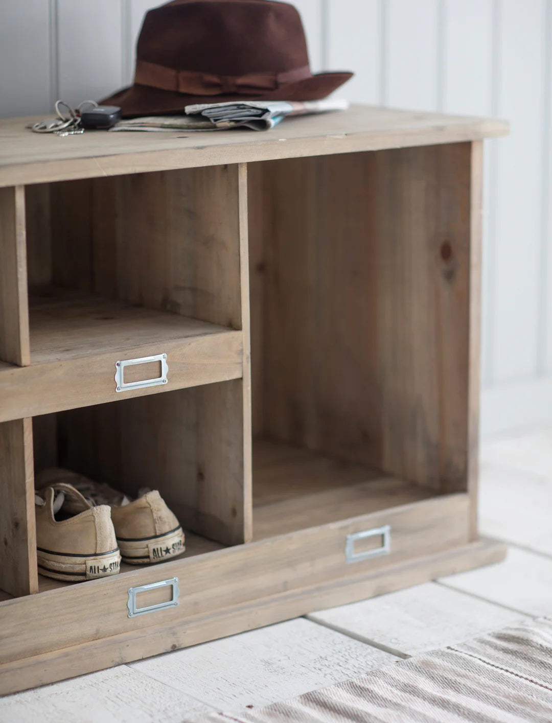 Natural Chedworth Welly Locker - Low