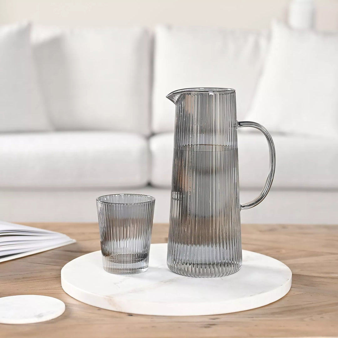 Set of 4 Marble Coasters - White