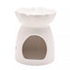 Hestia Flower Wax Melt Holder - White