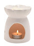 Hestia Flower Wax Melt Holder - White