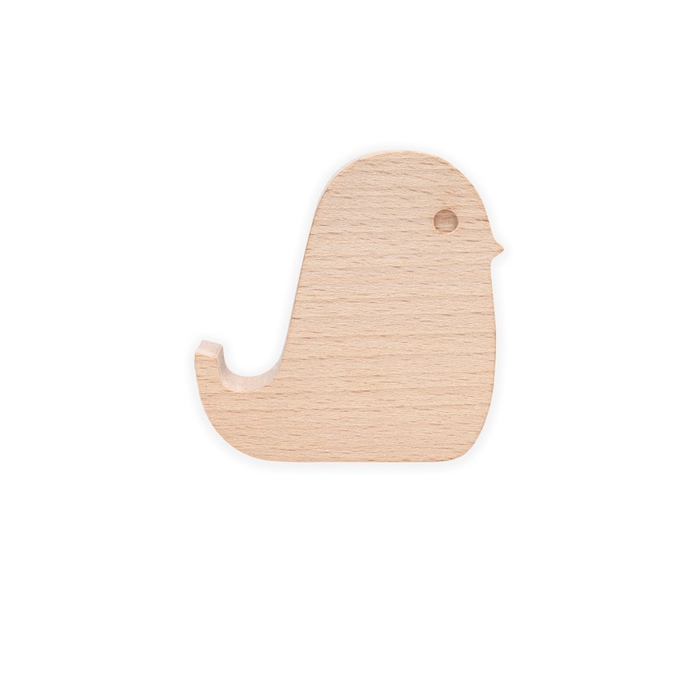 Bird Beechwood Phone Stand