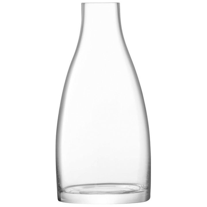 Flower Kiln Vase H31cm Clear