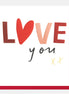 Love You Valentines Day Card