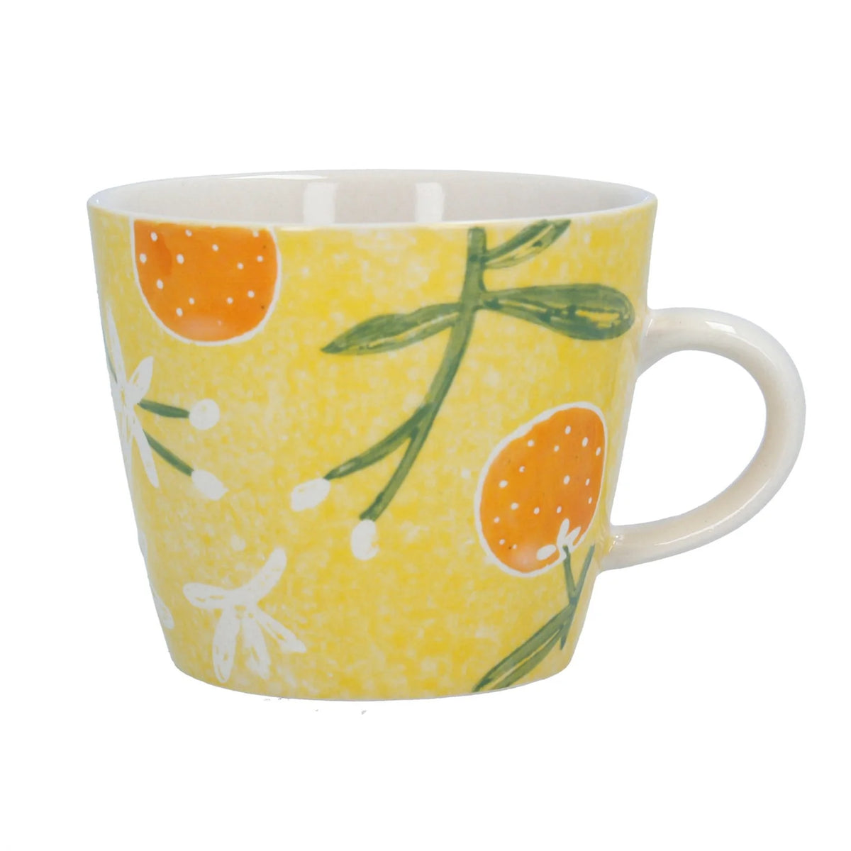 Orange Blossom Stoneware Mug