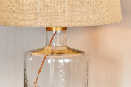 Edina Recycled Glass Table Lamp
