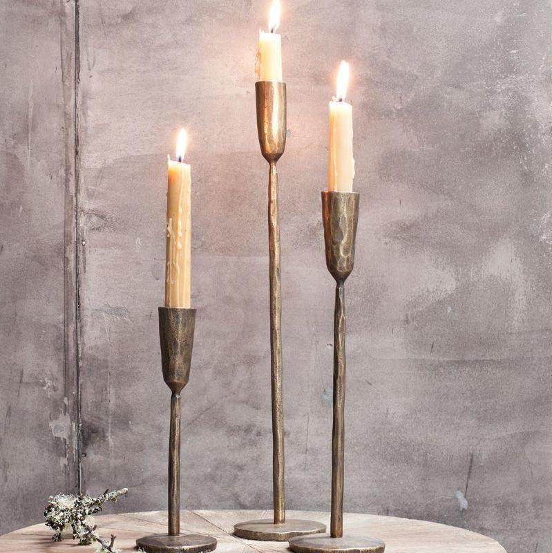 Mbata Brass Candlestick