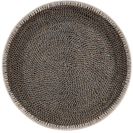 Sadie Basket Wall Art - Black & Natural Large