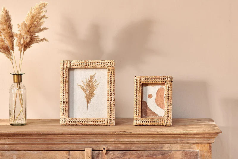 Rattan Photo Frame