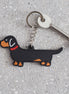 Dachshund Keyring