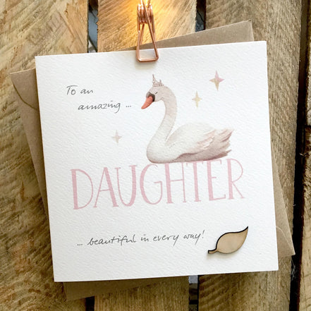 Happy Birthday Daughter  Card