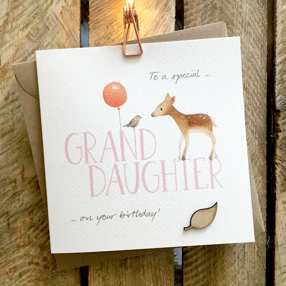 Granddaughter Birthday Card