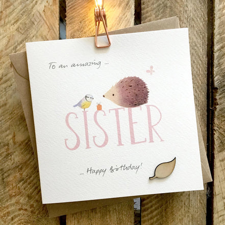 Sister Birthday Card