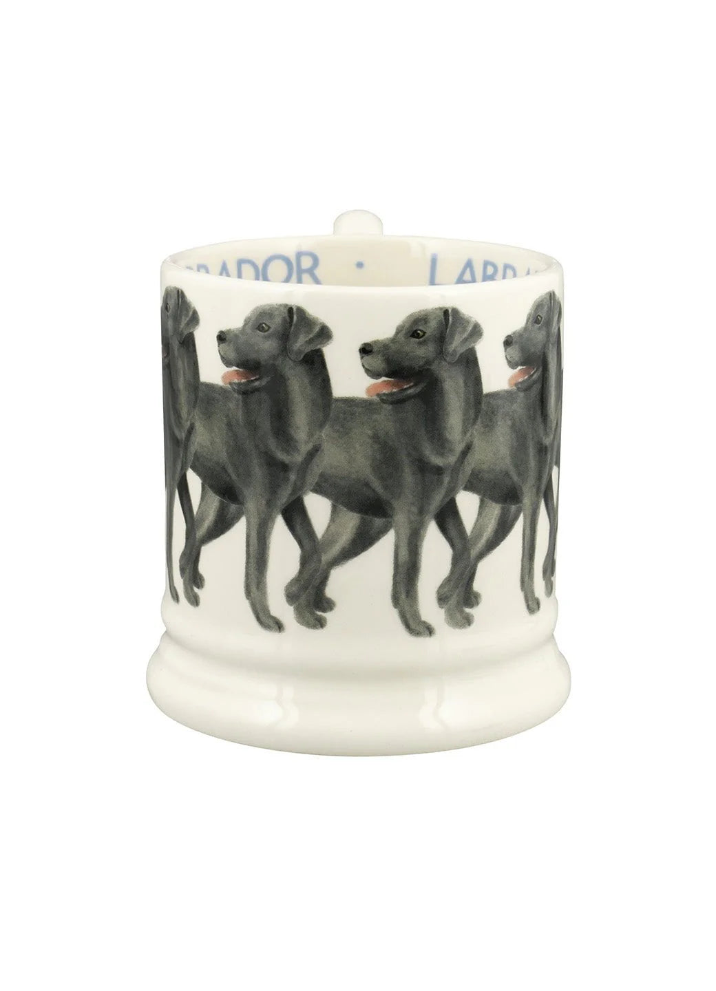 Dogs Black Labrador 1/2 Pint Mug