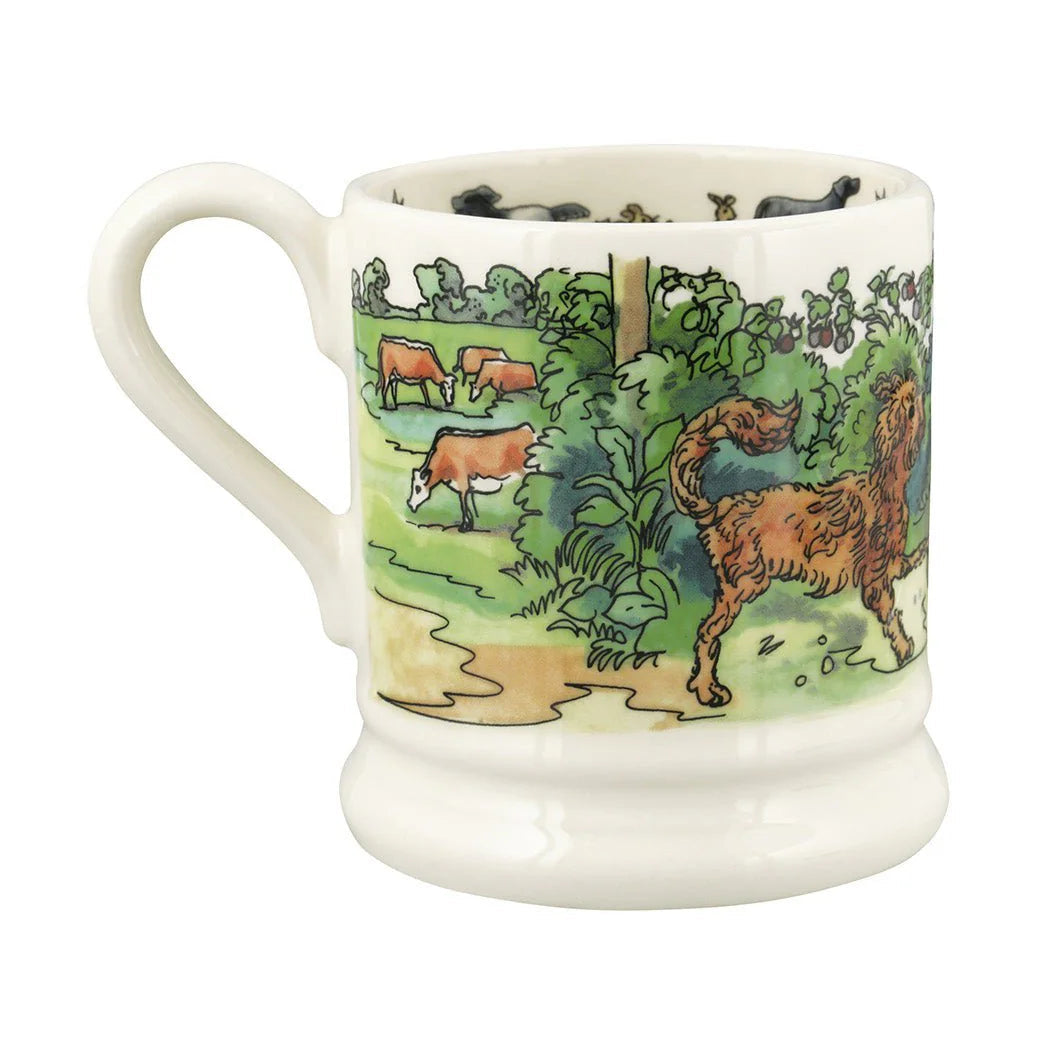 Dogs Good Life Favourite Dog Walks 1/2 Pint Mug