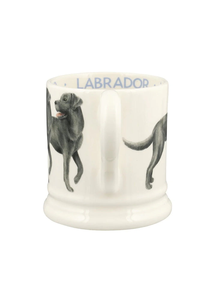 Dogs Black Labrador 1/2 Pint Mug