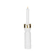 Balthasar Candlestick Holder White/Gold 21cm Large