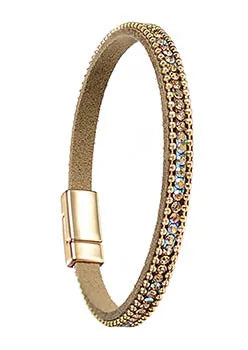 Gold Shimmer Magnetic Clasp Bracelet