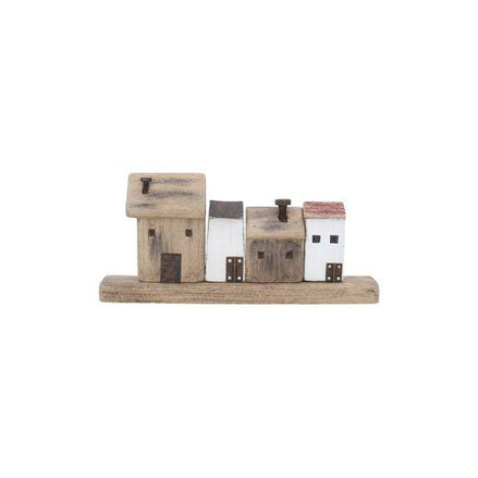 Four Cottage Rustic Wood Decor - Medium