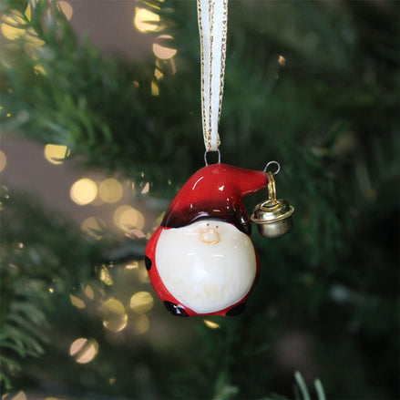 Santa Tree Decoration with Bell