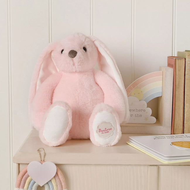 Beatrice The Classical Plush Pink Bunny