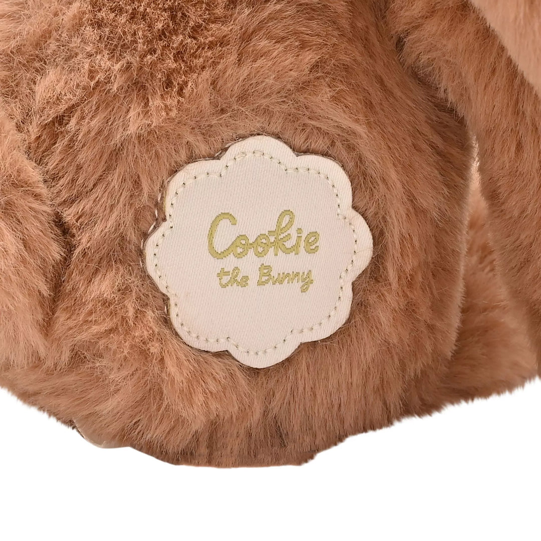 Cookie The Bunny Plush Long Leg Dark Brown Bunny Softie