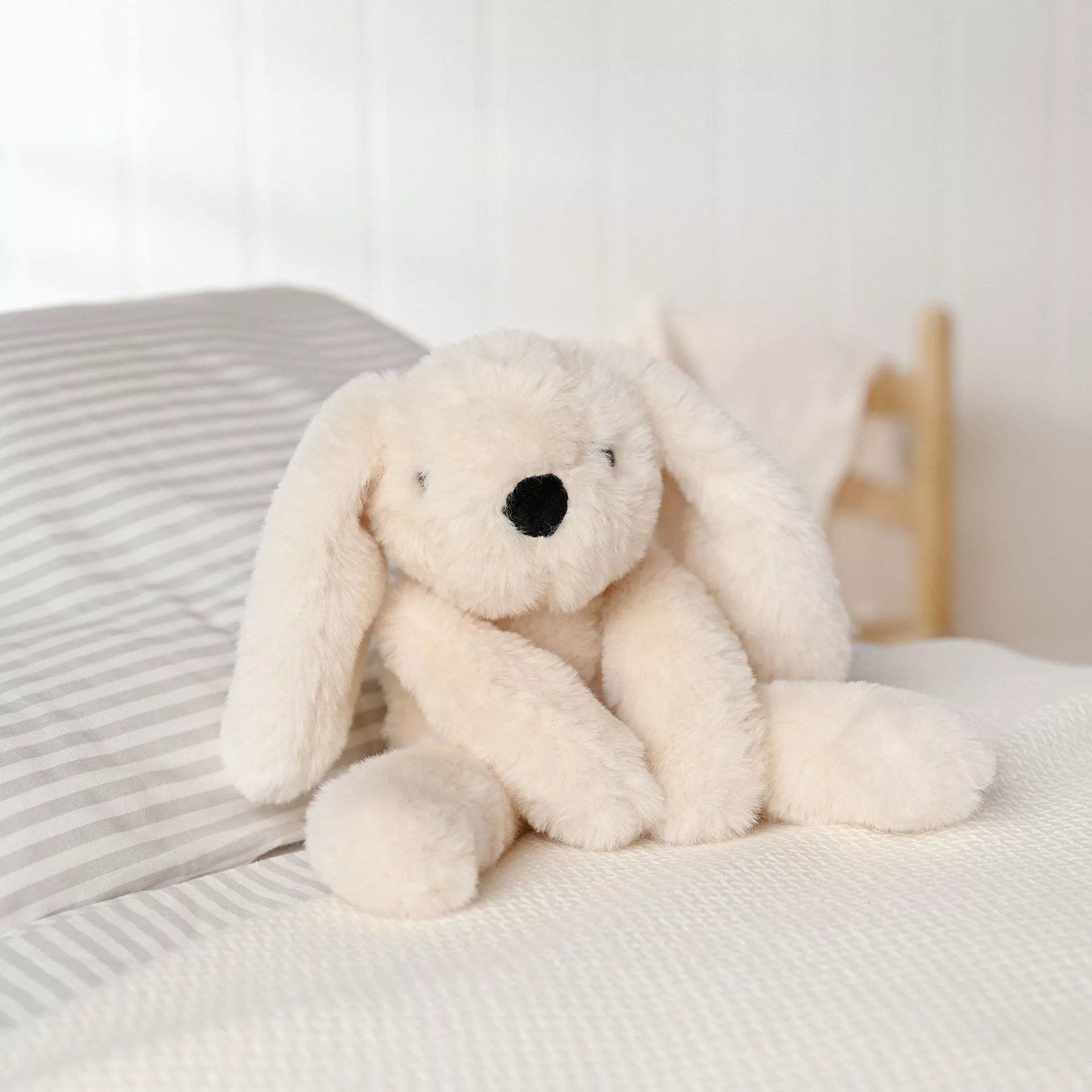 Talia The Plush Long Leg Cream Bunny 35 cm