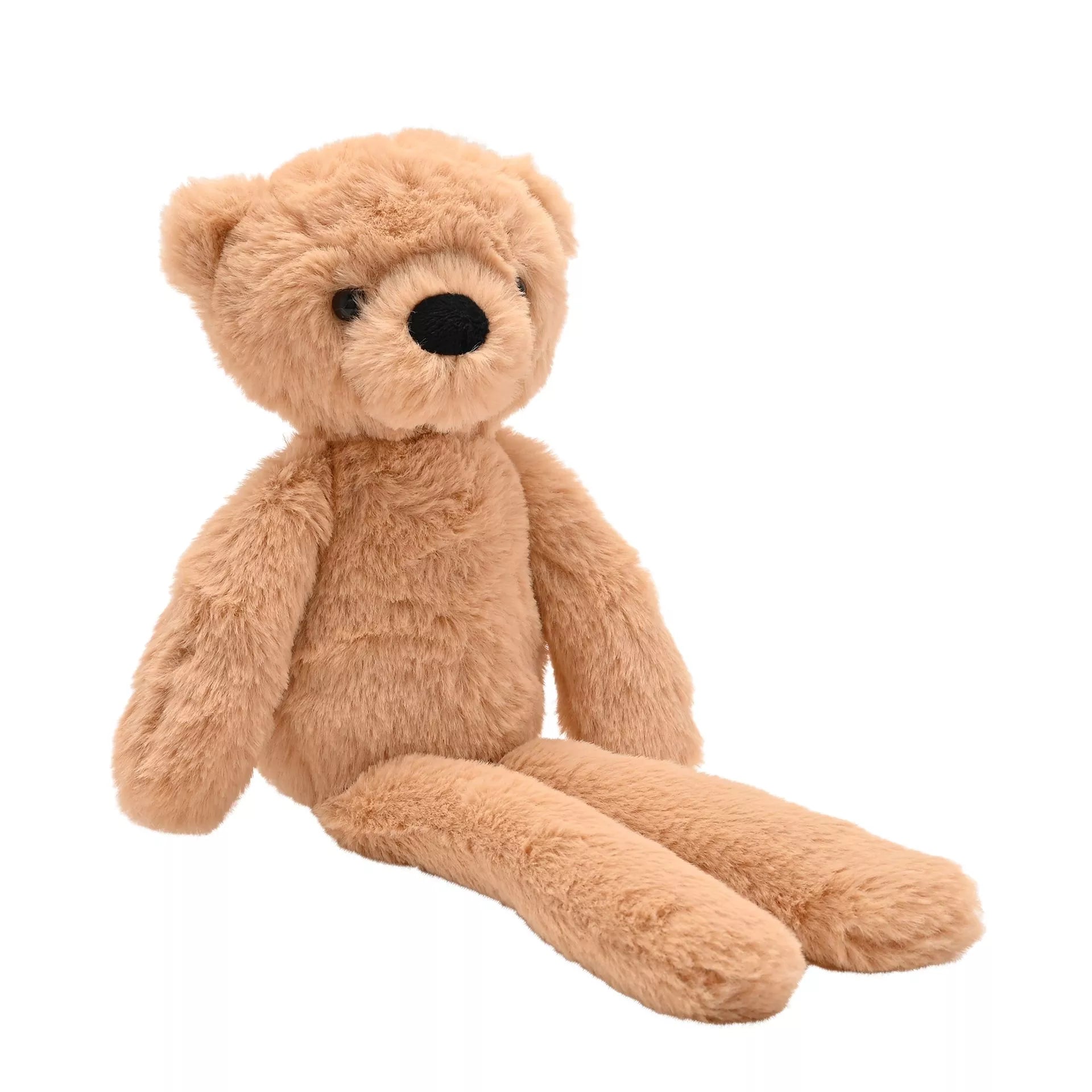 Hudson The Plush Long Legged Light Brown Teddy Bear