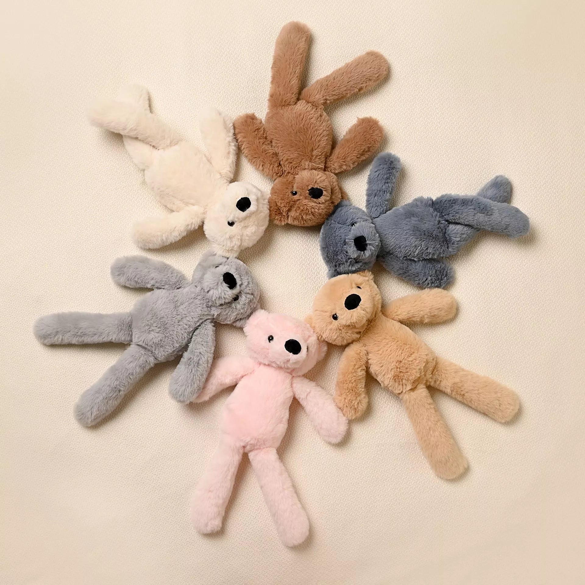 Hudson The Plush Long Legged Light Brown Teddy Bear