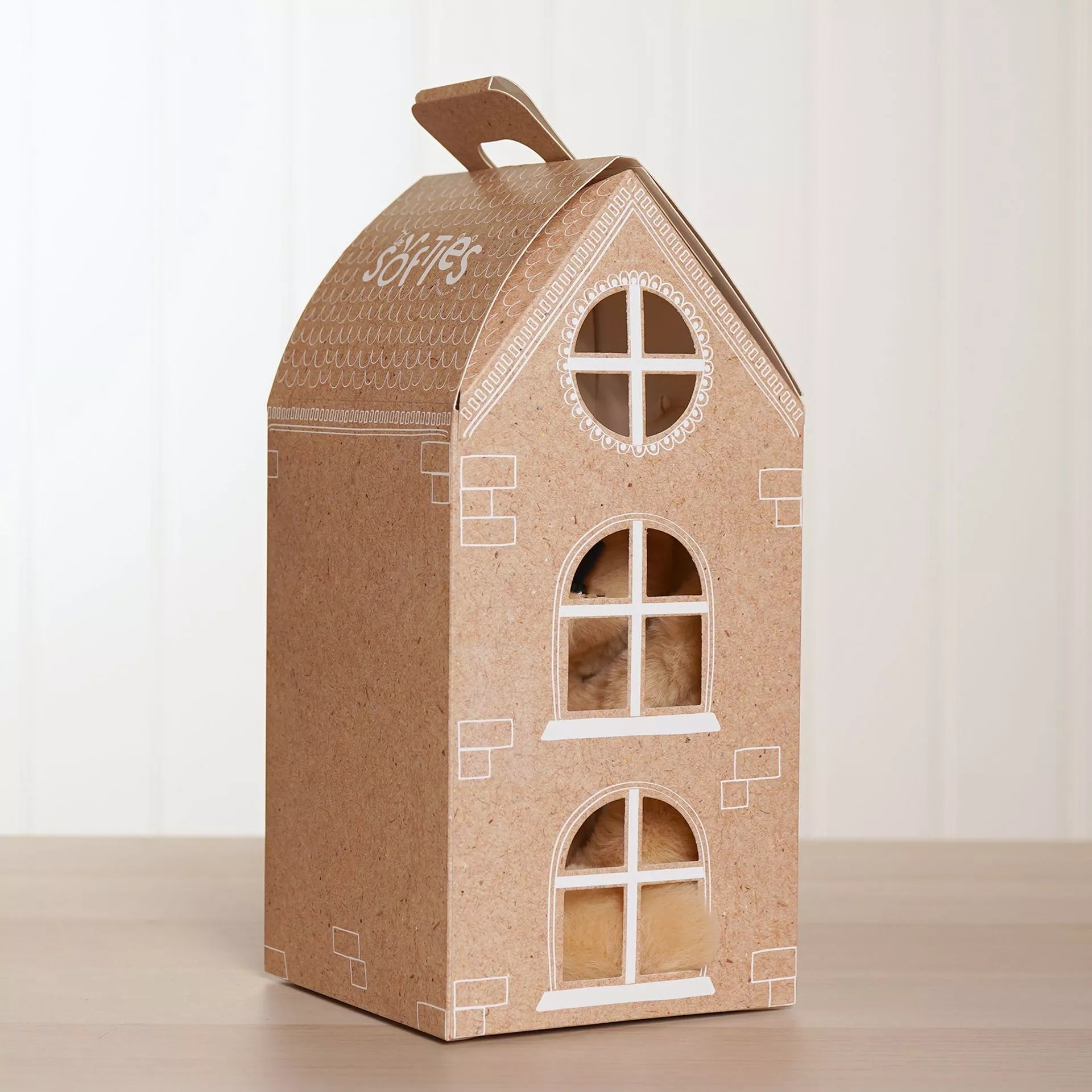 Hudson The Plush Long Legged Light Brown Teddy Bear