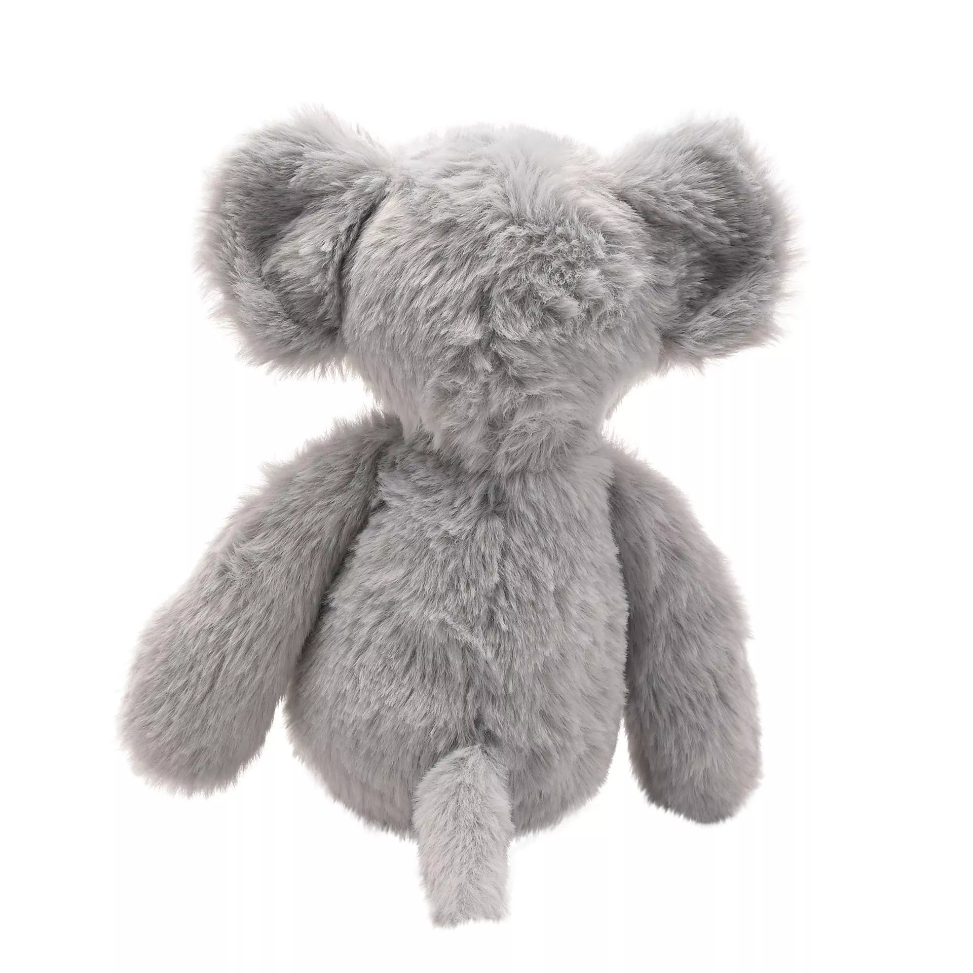 Nelly The Plush Long Leg Grey Elephant 35cm